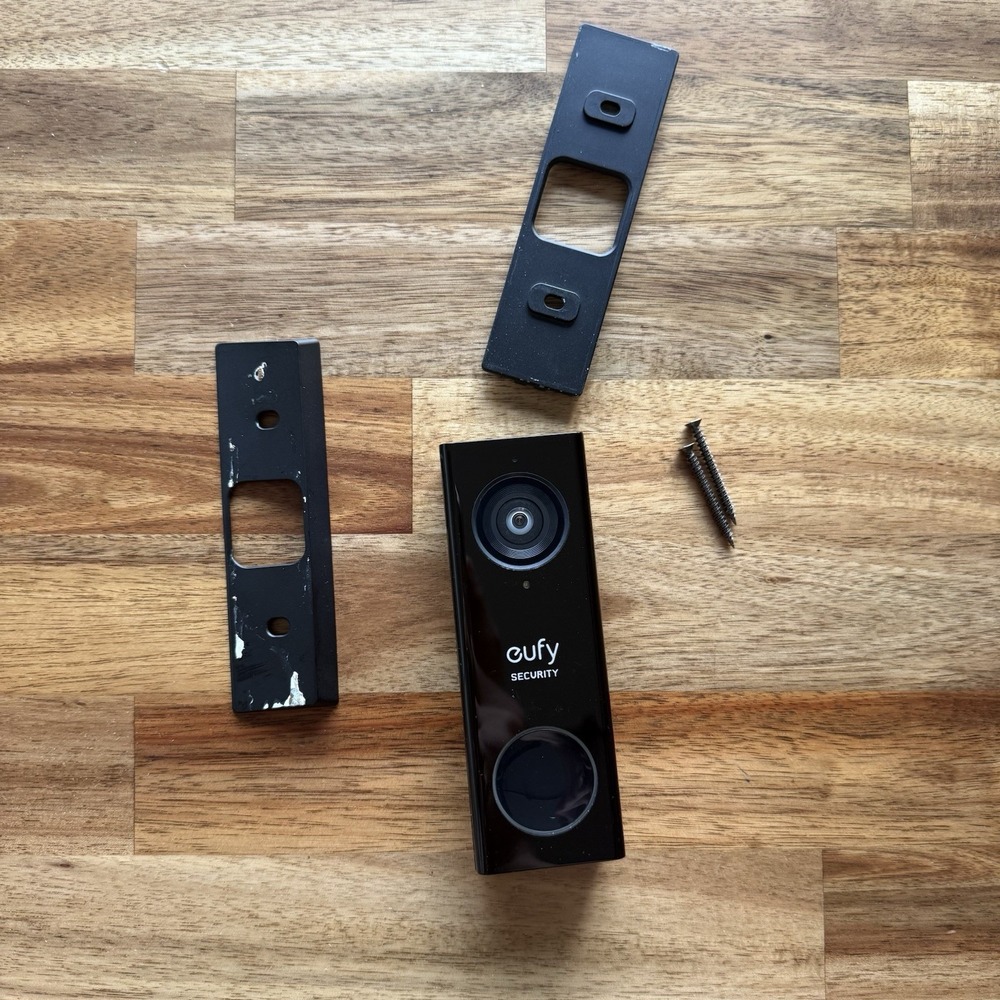 Eufy T8200 Smart Doorbell Camera 2K Wired With Wedge Mount DOORBELL ONLY